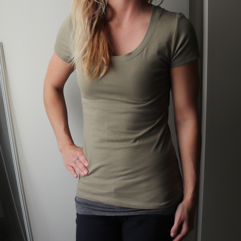 Olive Green T-shirt / Bundle: 2 for $8!